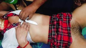 Desi bhabhi Siwani ke doodh ko bahut pressed aur chud me finger ki Hindi