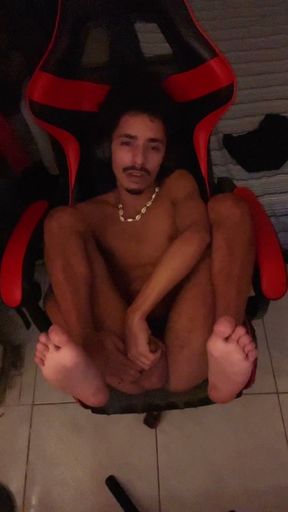 Positions to Fuck Me on My Gamer Chair and a Bit of Stroke and Feet