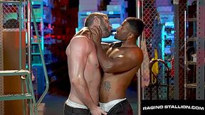 Muscular Braxton Cruzs Big Owns Hunk Johnny Fords Meaty Ass