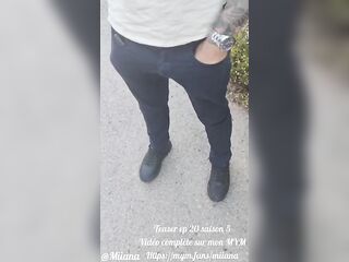 Miiana -DEFI Je BAISE un INCONNU sur un parking devant mon MARI COCU