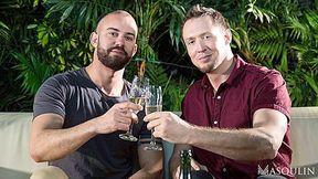New Year's Swipe - Gay Bareback Video - Masqulin