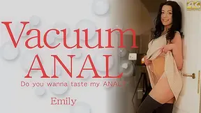 Vacuum Anal Do You Wanna Taste My Anal? - Emily Vender - Kin8tengoku