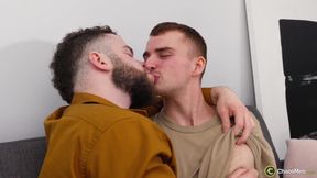 Chaos Men - Hairy Bearded Muscle Smashes Cute Twink From Mtl - Marcus Mcneill, Ryan Jacobs