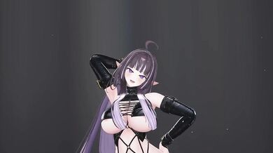 Anime Elf Cosplay Avatar GXNG Lightly Choked Naked MMH Falling Guts Titty