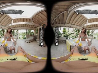 VR Bangers: Marvelous Beauty With Constricted Twat Gets Massaged and Banged Near The Djacuzzi - VR Porn