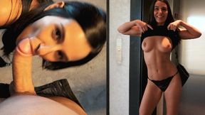 Danica Mori, Chicas Calientes And Steve Mori - Hot Couple Quickie, Big Cock Small Pussy, Cum In Mouth