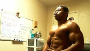 Large Jacked Black Man