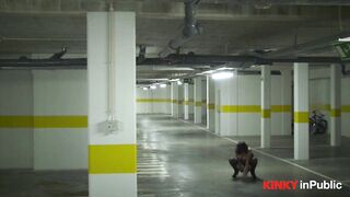 Outdoor Kink Garage Masturbation