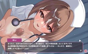 Hentai Game - Naughty Nurse Gets Her Tits Out for a Paizuri - Sakusei Shinsatsu