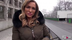 Gorgeous Milf Aubrey Black fucks with a french guy