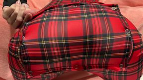 Teen masturbation, real orgasm with toy