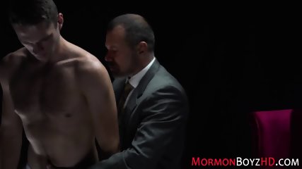 Gay bishop dildo fucks