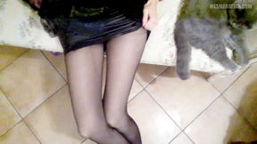 Fucking crazy for my pantyhose