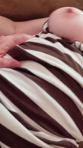 My Stepmother Helps Me Cum