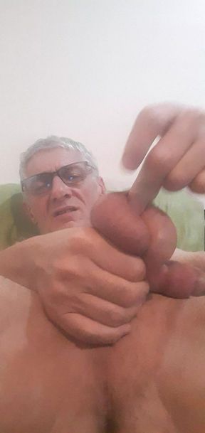 Massive Huge Big Balls Full Hot Cum