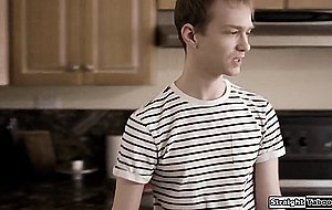 Stepsons double penetrate mature stepmom and lick her pussy
