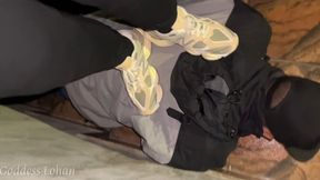 Goddess Lohan - Trampling the Slave on the Highway Median