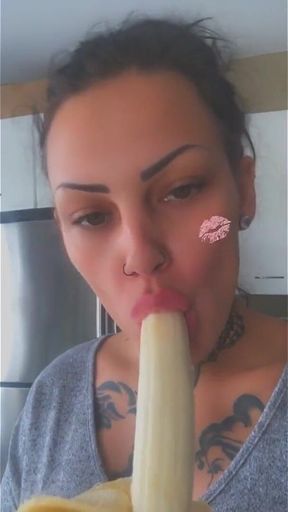 2020 Banana Blowjob Compilation