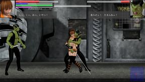 Pretty Aya Fucks Alien Men in New Hentai Game "The Hounds of the Blade" Gameplay
