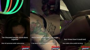 led’s and suck by an emo rave girl