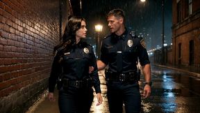 policewoman is fucked in an alley without mercy - ai generated content
