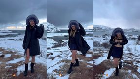 puis d un peu plus haut avant que la tempete de neige arrive