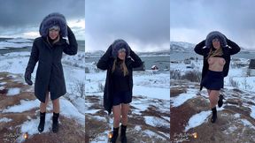 puis d un peu plus haut avant que la tempete de neige arrive