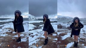 puis d un peu plus haut avant que la tempete de neige arrive