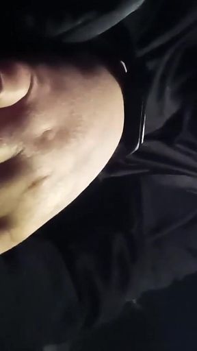 A Muslim Married Slut Sucked Her Lover's Dick in a Parking Lot and Swallowed His Cum