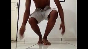 Novinho gozando