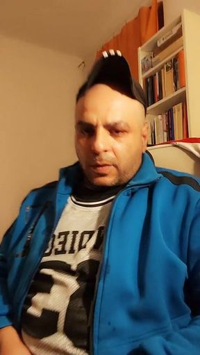 Dj Bro Pissing in Front of the Pc and Wet Pants VR the Mirror