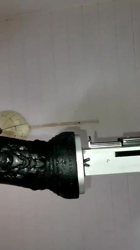Mr. Hankey's Dragon Dildo Xl Full Insertion Doggy Anal Fucking Machine