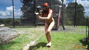 Nice-looking Miranda's cowgirl dirt