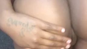 Showing my horny fat pussy and anal