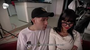 My boyfriend cheated on me with my grandma, the worst part is that she fucks his ass right behind me