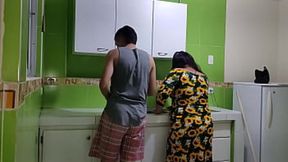Stepmom frustrated with stepdad's lack of attention &mdash;  stepson steps in and satisfies her desires
