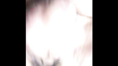 Kristine's wet pussy stretched by doggy style fucking from behind