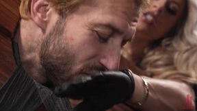 Mistress Tiffani has her toyboy for fun