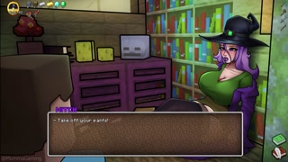 Blowjob From a Sexy Witch Lady ❤ - HornyCraft Witch Route #1