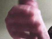 Big Dick Oozing with Juice