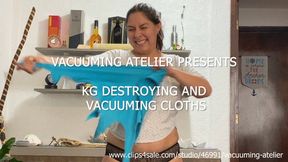 KG DESTROYING AND VACUUMING CLOTHS
