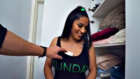 Busty maid fucked by boss 4 cash after boobjob