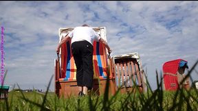 mein strandkorb im urlaub 2019 ** wangerland **