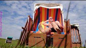 mein strandkorb im urlaub 2019 ** wangerland **