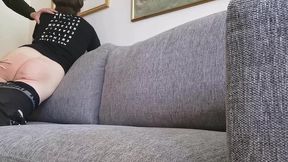 amateurboy gets his first caning - bloopercam
