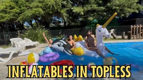 Inflatables in topless
