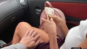 Naughty guy pays slutty russian chick to please his hard cock