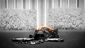 Female Slave Training - Day 24/28 - tied down and in predicament with Ginger &mdash;  Ice and Wax TRAILER