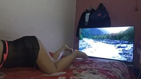me follo toda la noche a mi vecina madura con enorme culo