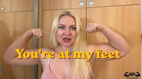 You're at my feet